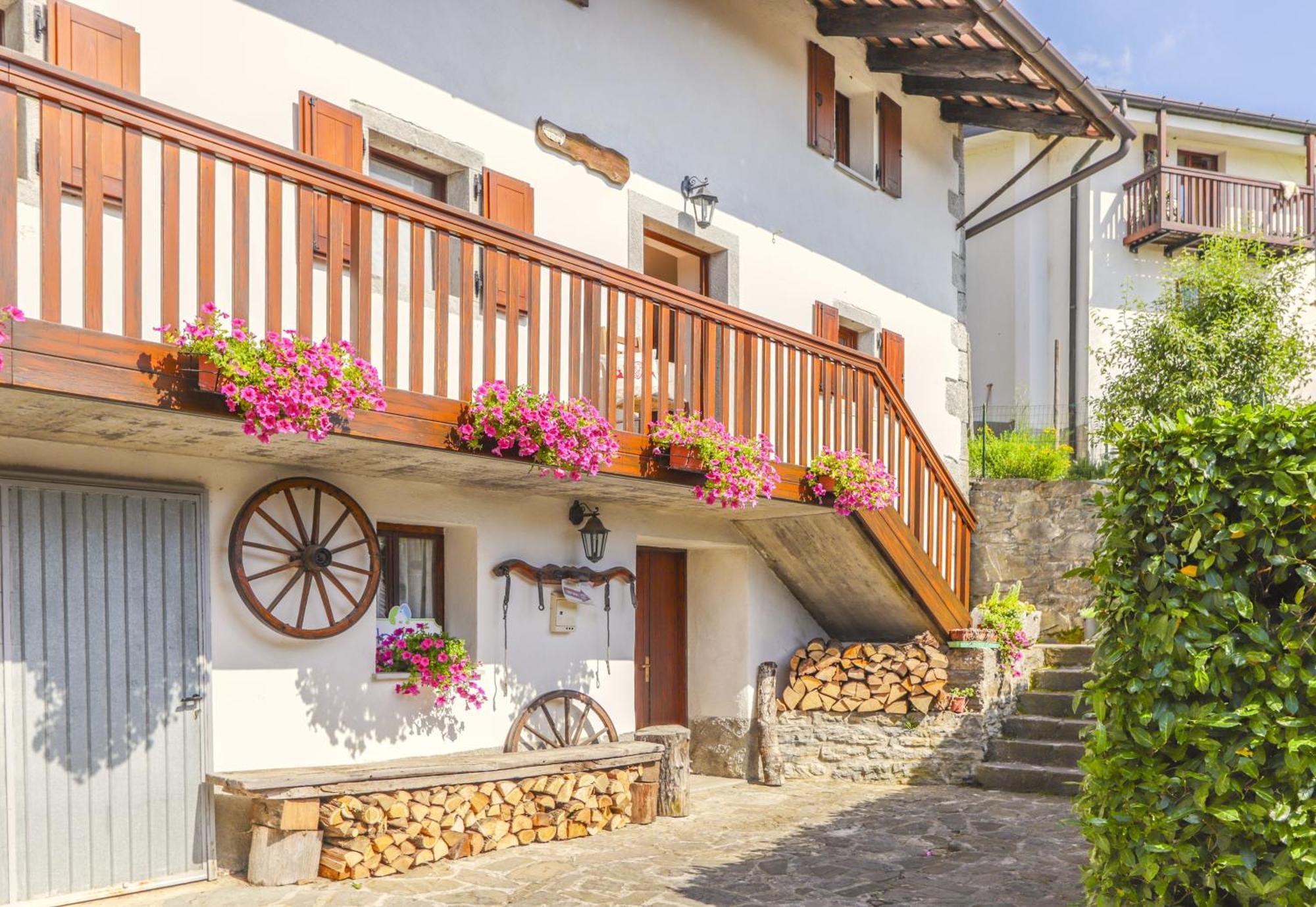 Casa Cebajova Poesia Tribil di Sopra Exterior foto
